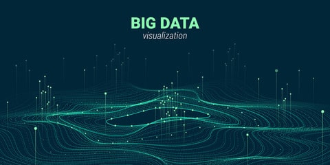 Abstract 3D Big Data Visualization
