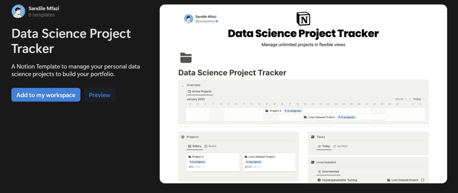 Notion Templates Every Data Scientist Needs for Success - Big Data ...